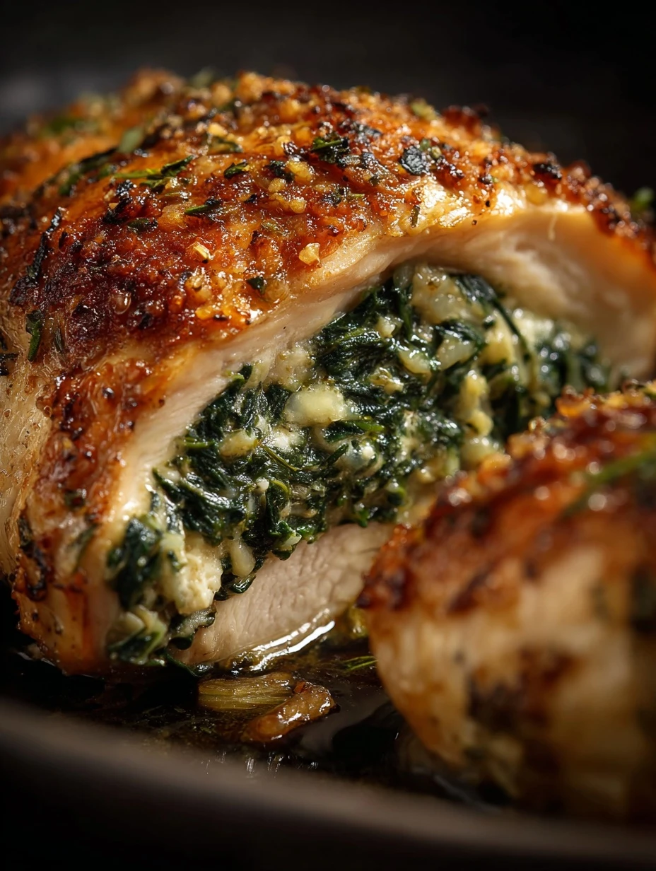 Spinach Stuffed Chicken