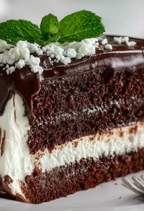Ultimate Chocolate Tuxedo Cake