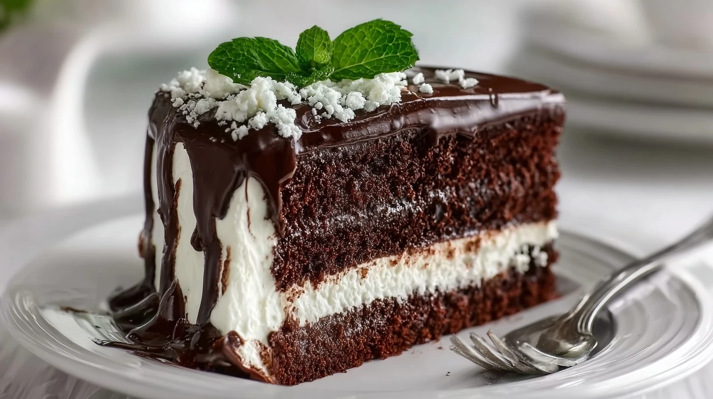 The Ultimate Chocolate Tuxedo Cake