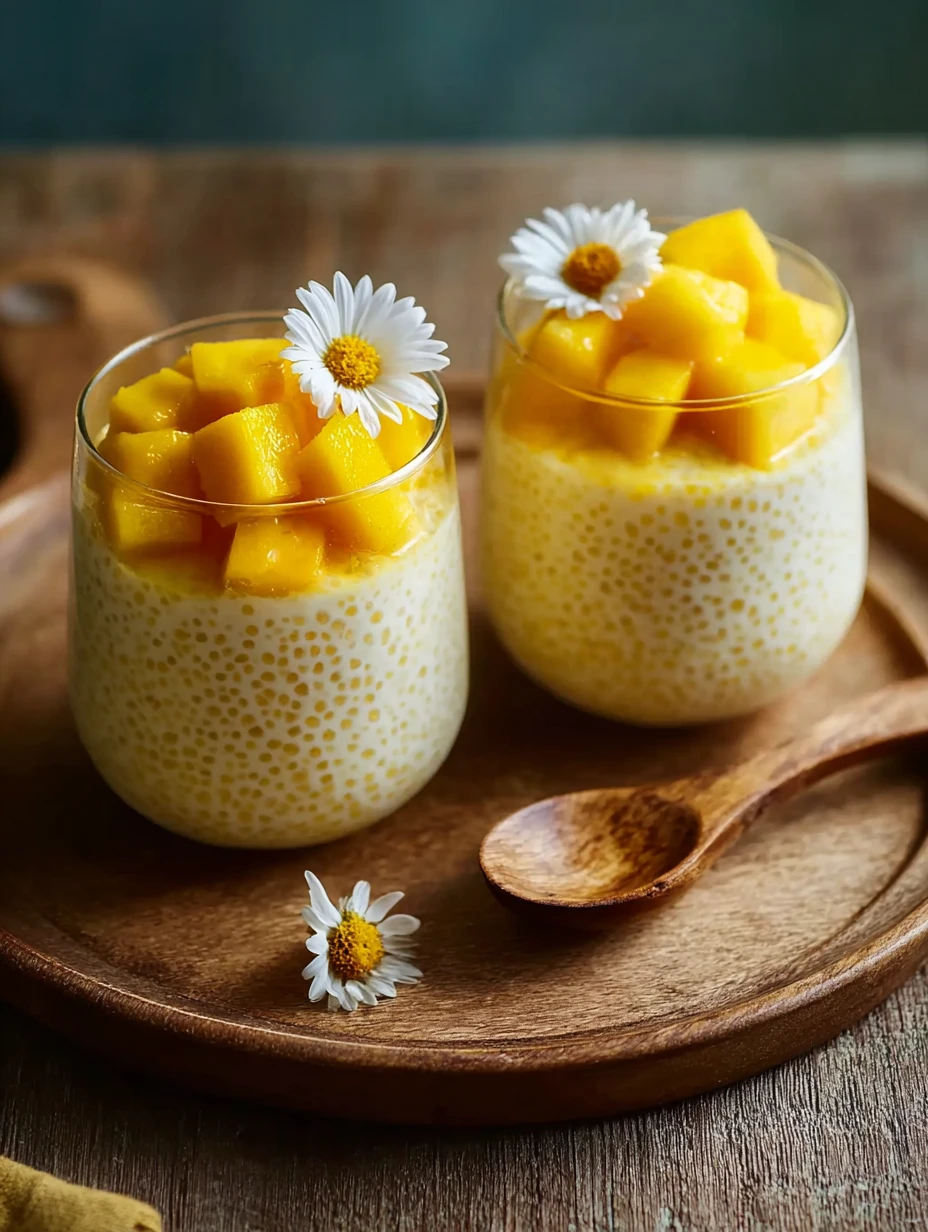 A Sweet Taste of Summer: Creamy Mango Sago
