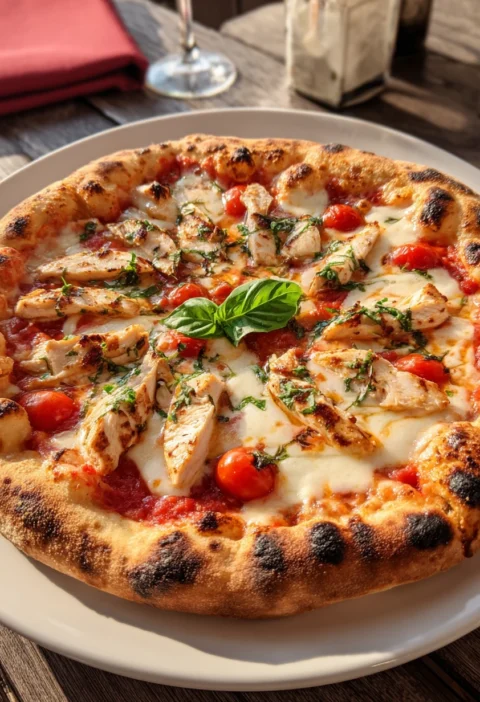 Grilled Chicken Margherita