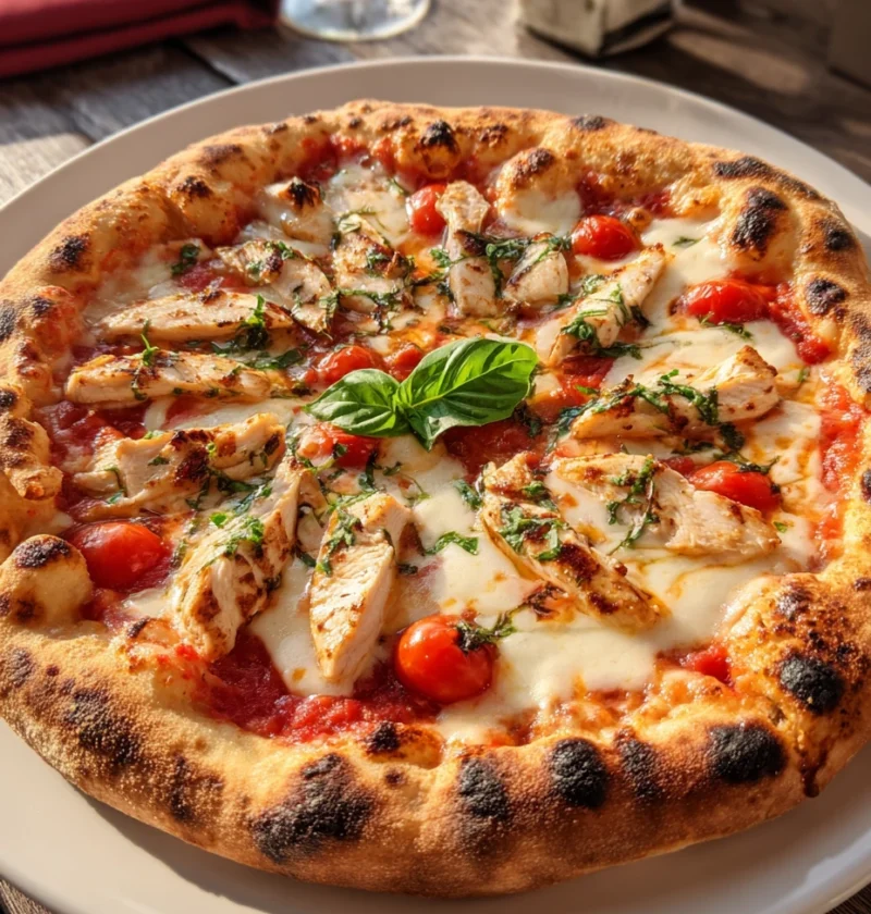 Grilled Chicken Margherita