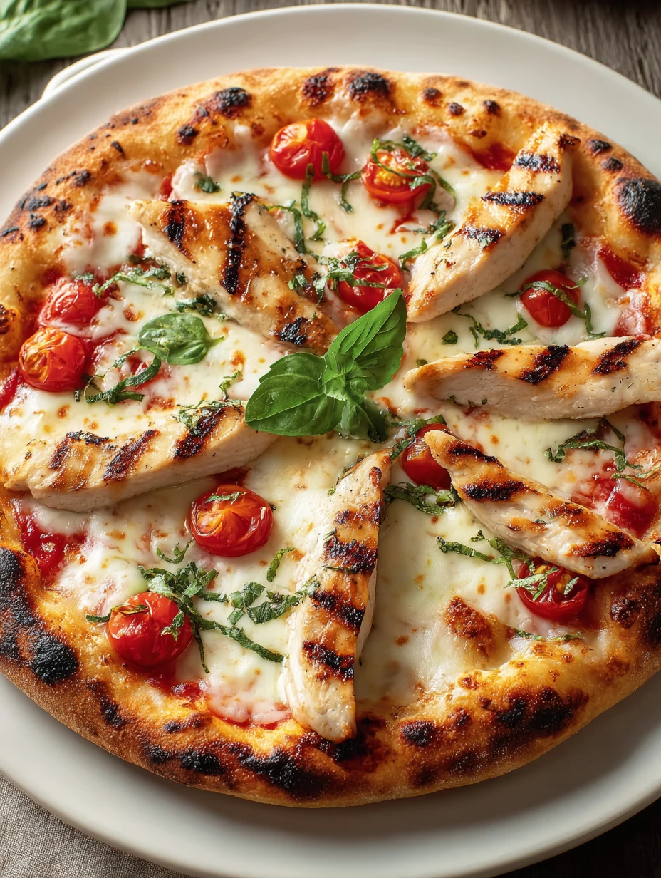 Grilled Chicken Margherita