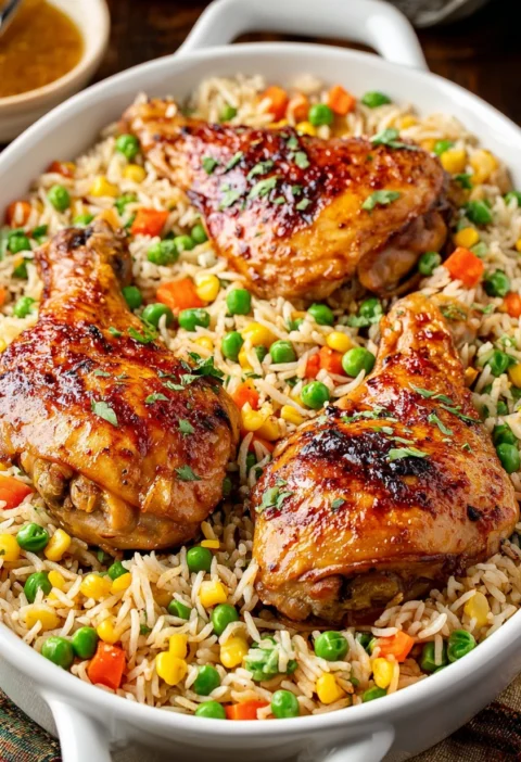 Caribbean Chicken Rice