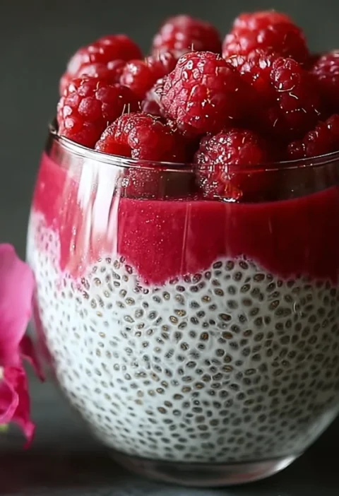 Raspberry Chia Pudding Naturally Sweet Perfectly Creamy