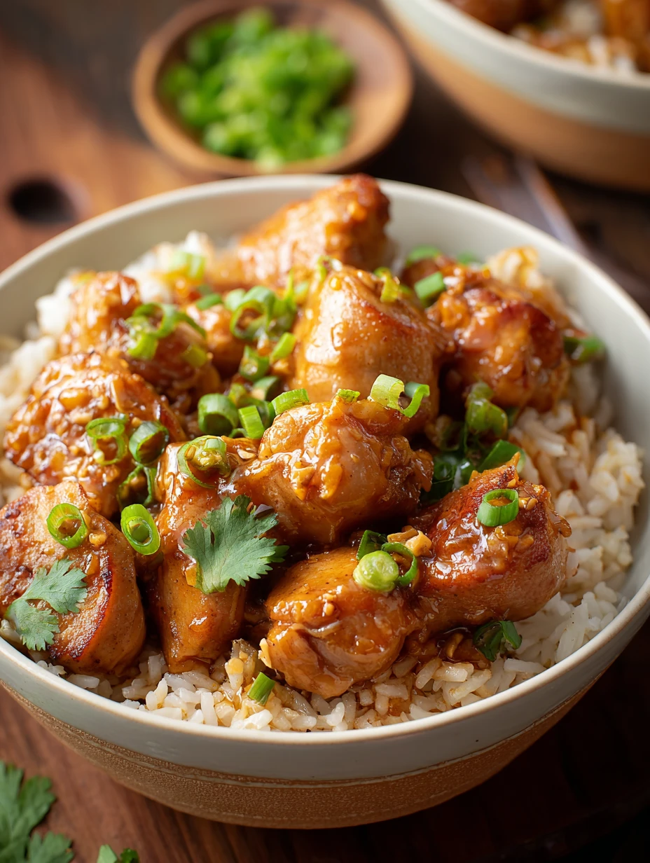Healthy Bang Chicken Bowl