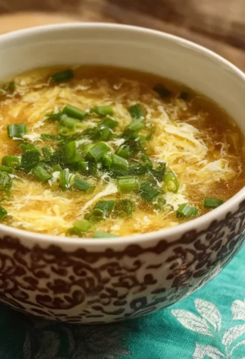 Homemade Egg Drop Soup