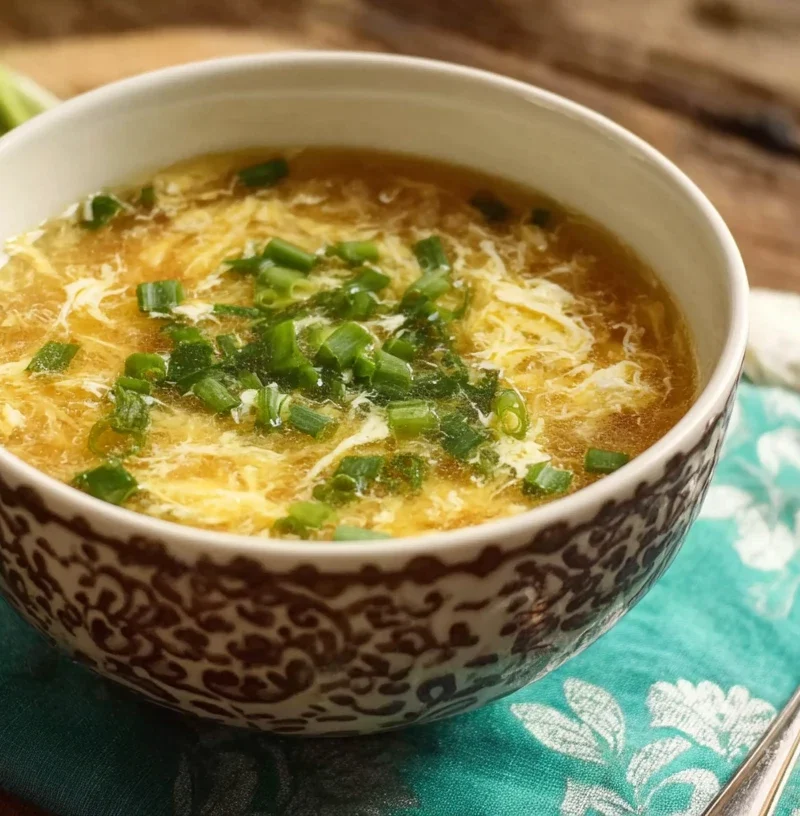 Homemade Egg Drop Soup