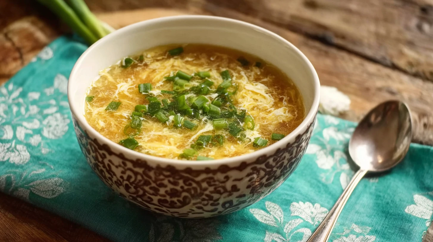 Homemade Egg Drop Soup