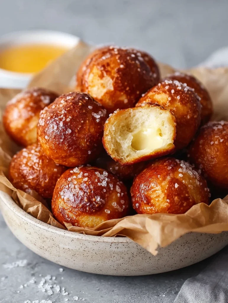 Homemade Soft Pretzel Bites