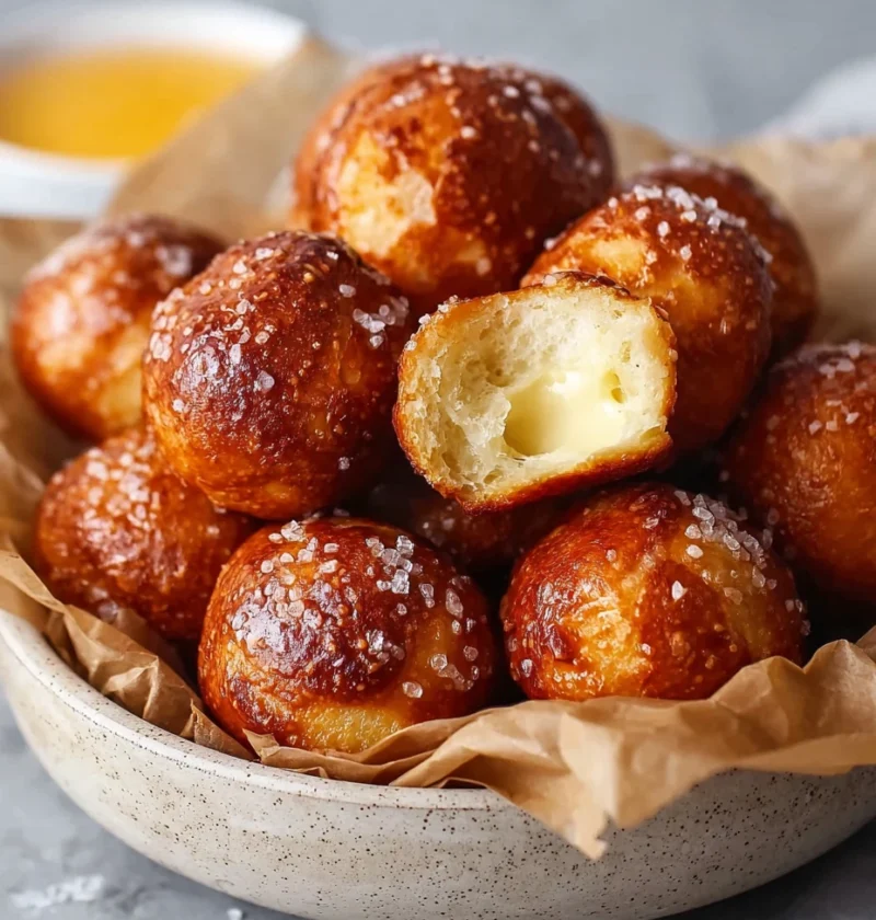 Homemade Soft Pretzel Bites
