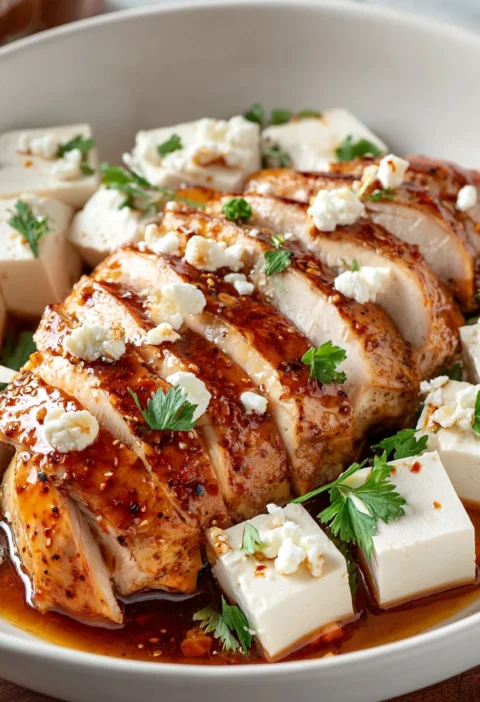Hot Honey Feta Chicken