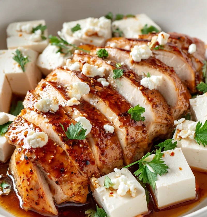 Hot Honey Feta Chicken