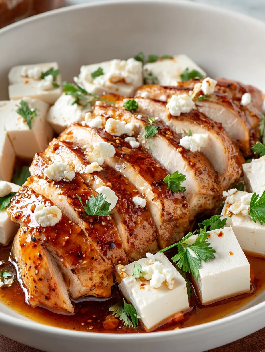 Hot Honey Feta Chicken