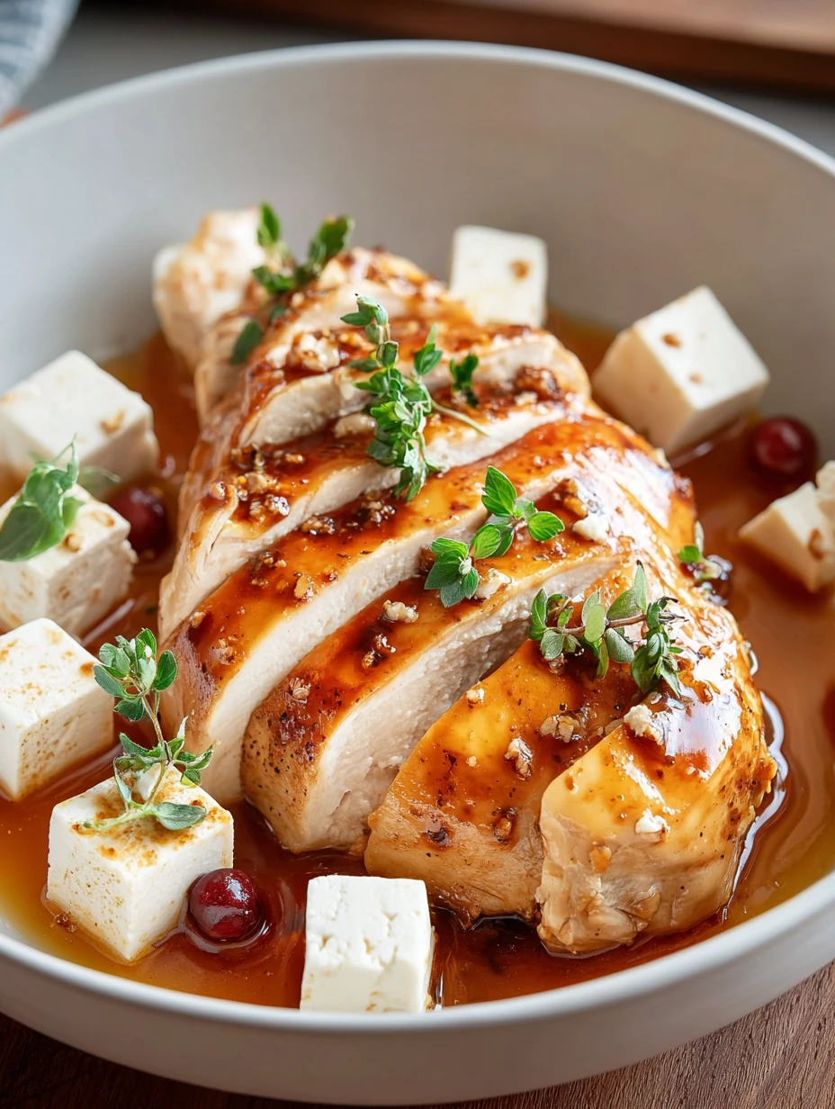 Hot Honey Feta Chicken