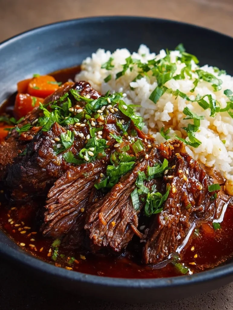 Korean Style Pot Roast
