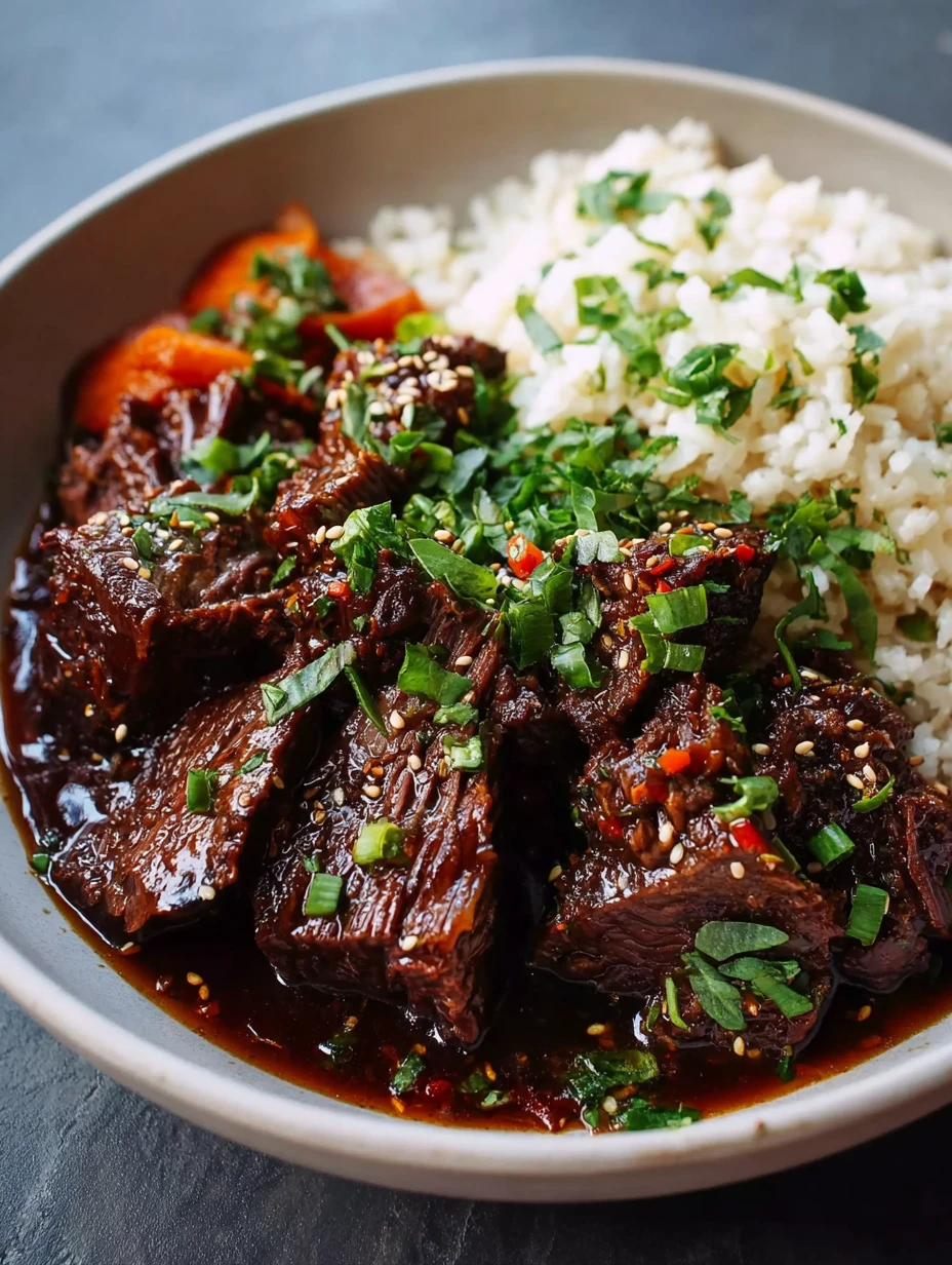 Korean Style Pot Roast