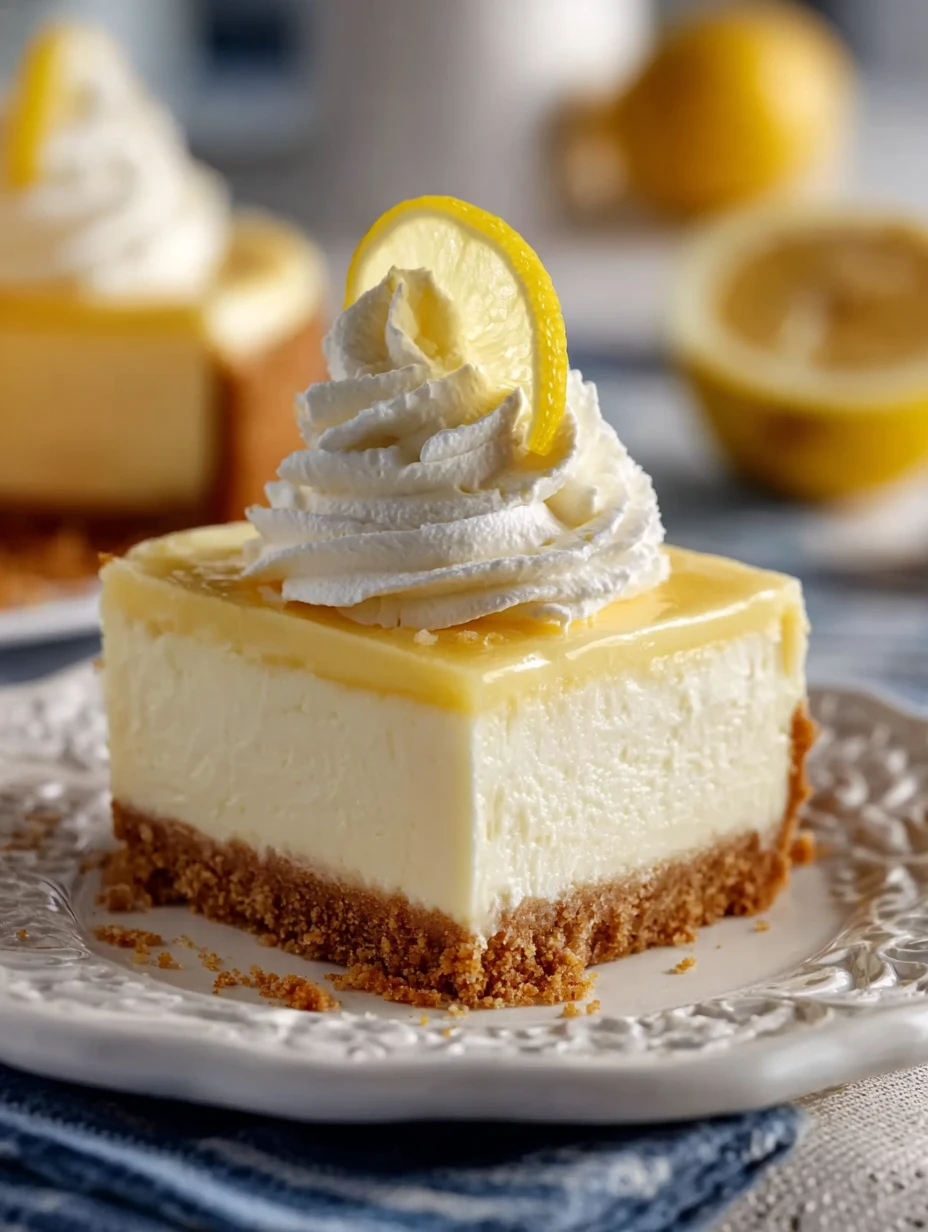 Lemon Cheesecake Delight