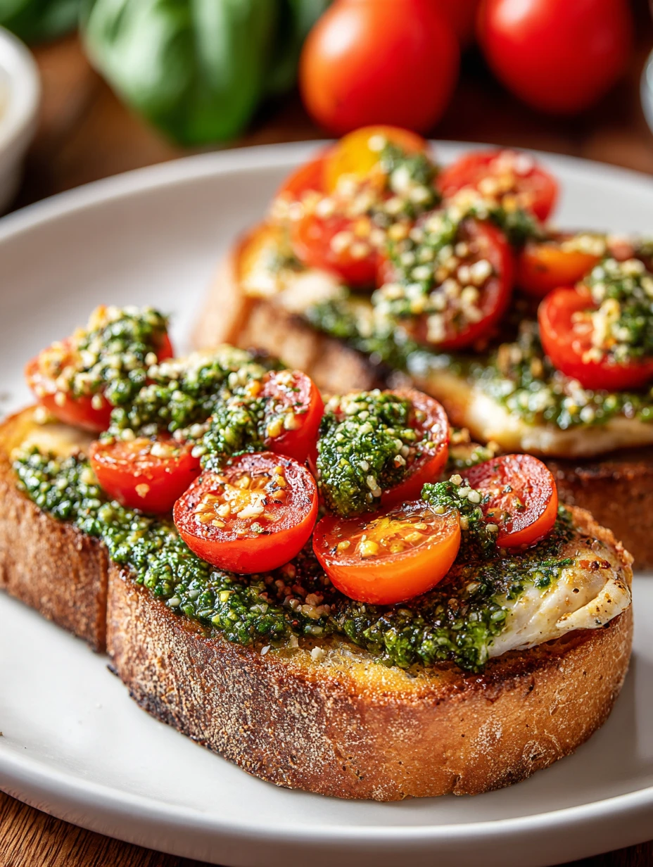 Pesto Bruschetta Chicken