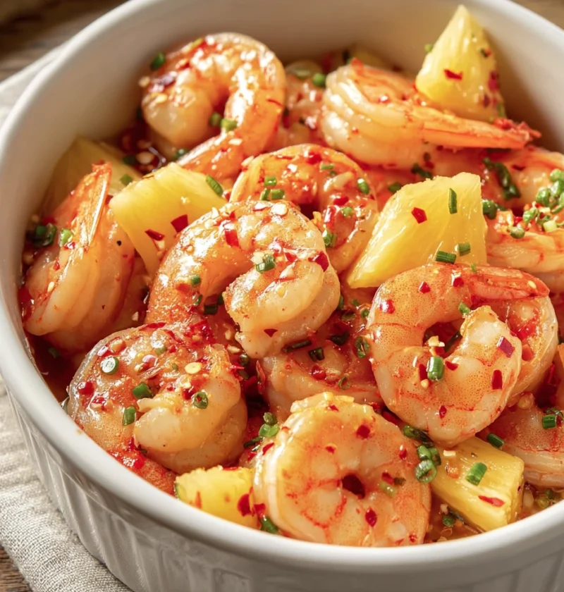 Sweet Chili Pineapple Shrimp