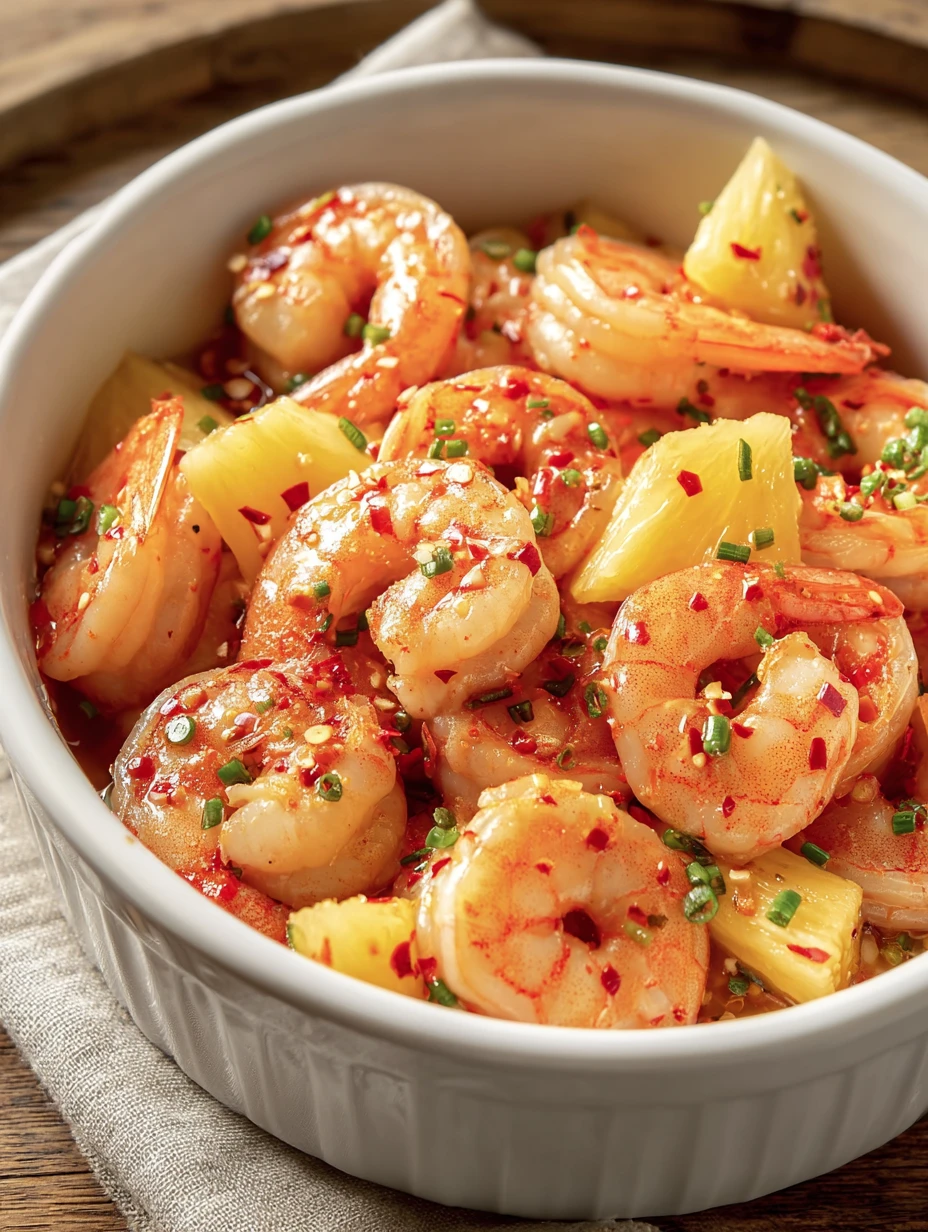 Sweet Chili Pineapple Shrimp