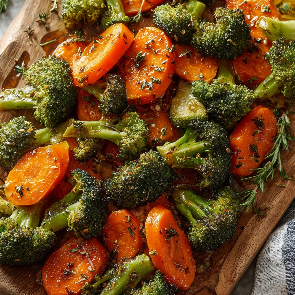 Roasted Broccoli Carrots Secret Perfect Flavor