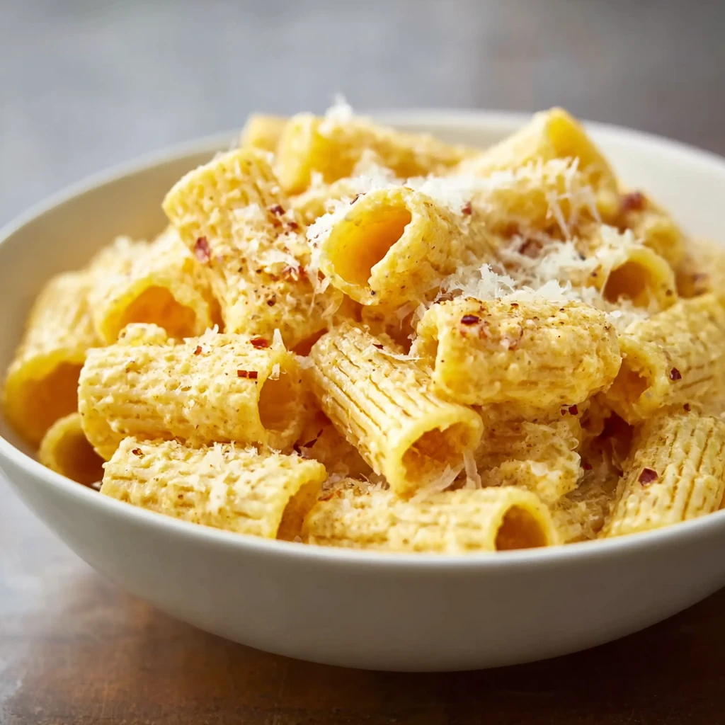 Creamy Cottage Cheese Rigatoni Highprotein Pasta Bake