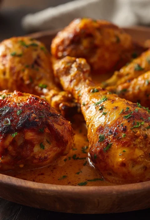 Creamy Paprika Chicken Drumsticks Rich Flavorful