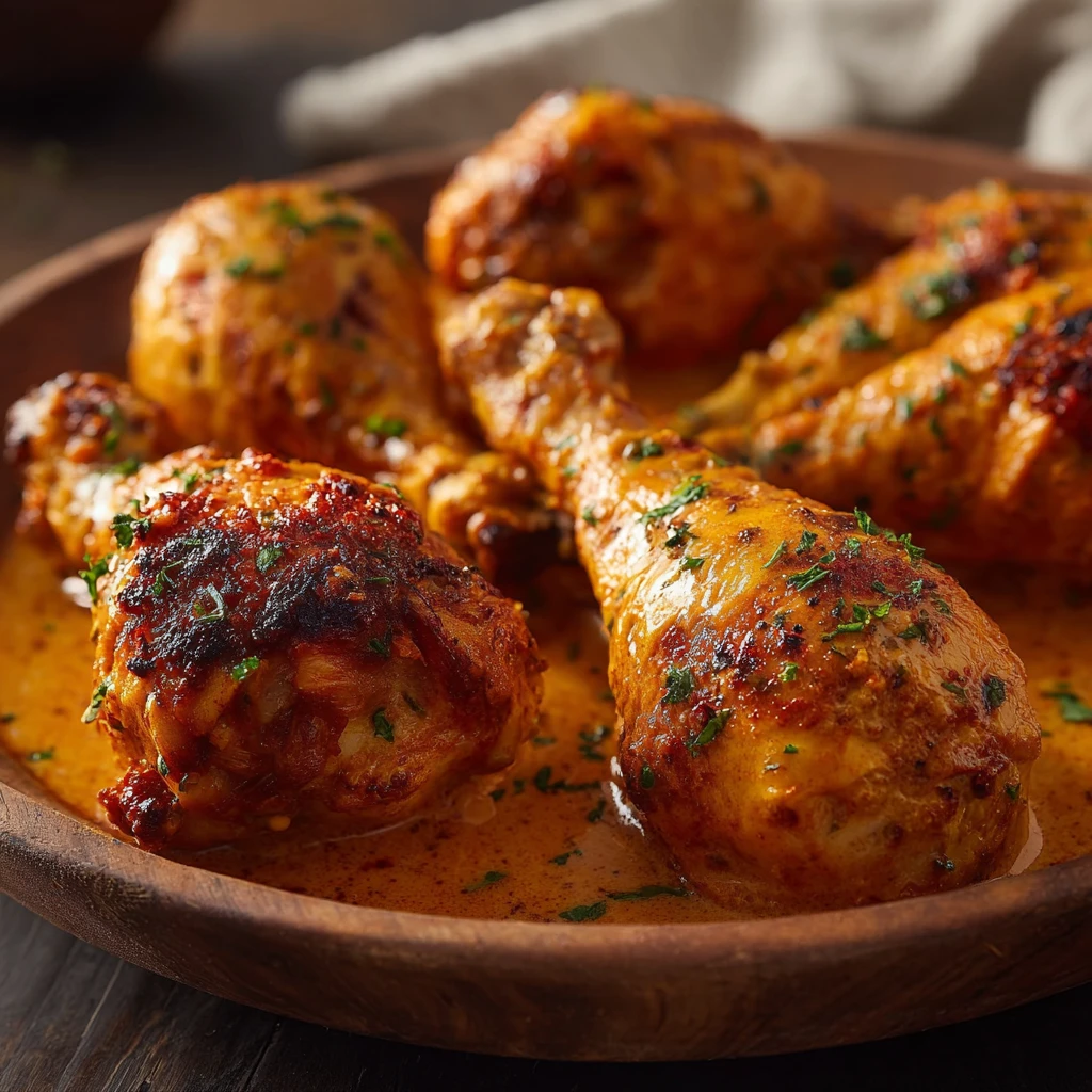 Creamy Paprika Chicken Drumsticks – Rich and Flavorful