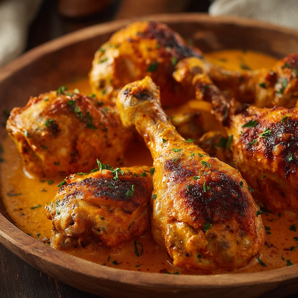 Creamy Paprika Chicken Drumsticks Rich Flavorful