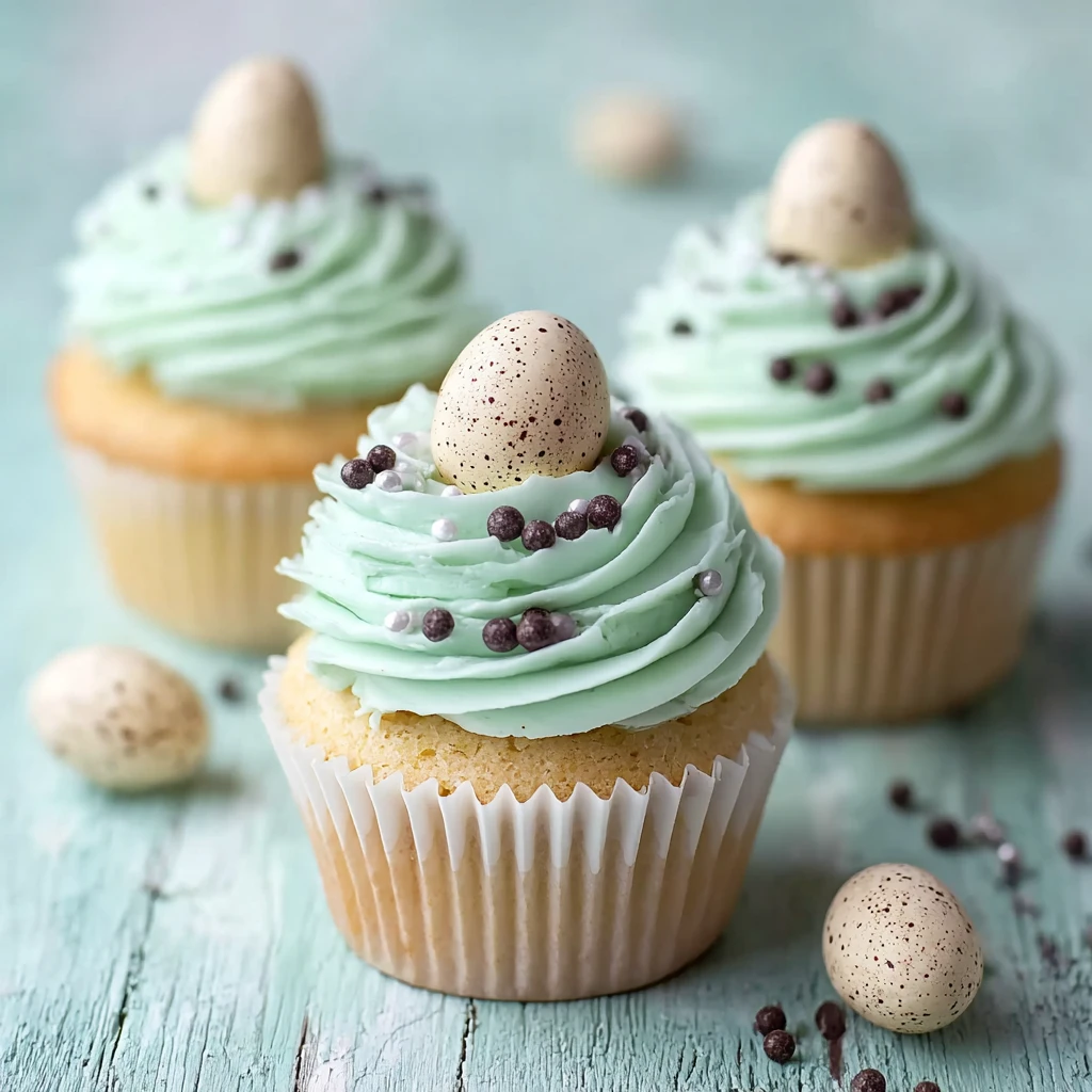 Delightful Robin’s Egg Cupcakes for a Sweet Surprise