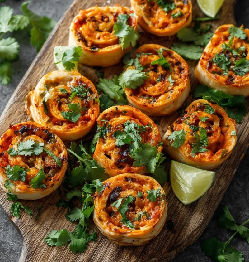 Cheesy Taco Pinwheels Perfect Party Appetizer