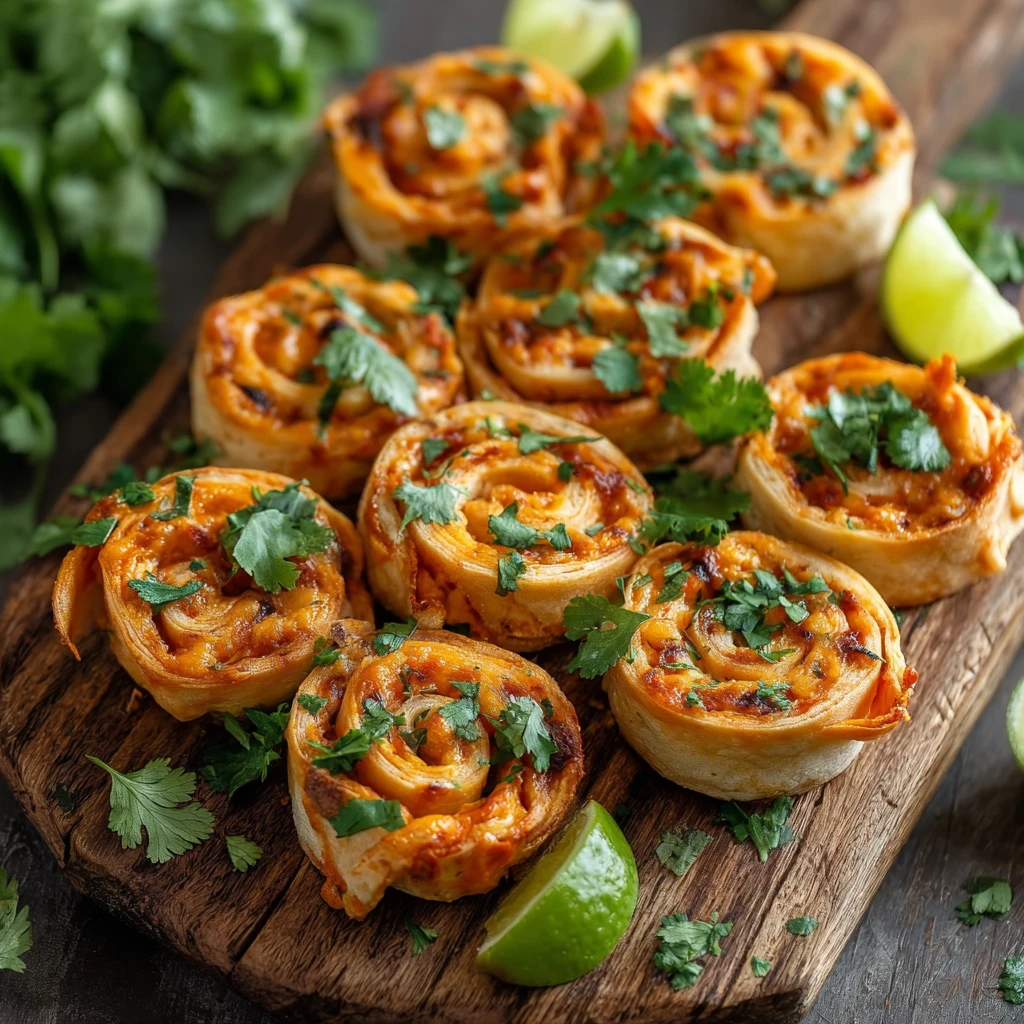 Cheesy Taco Pinwheels Perfect Party Appetizer