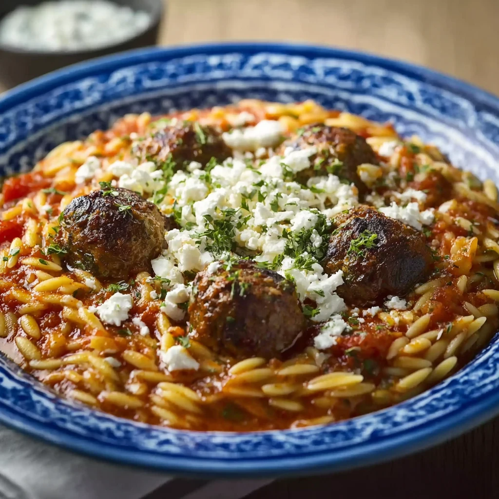 Greek Manestra Comforting Bowl Tradition Warmth