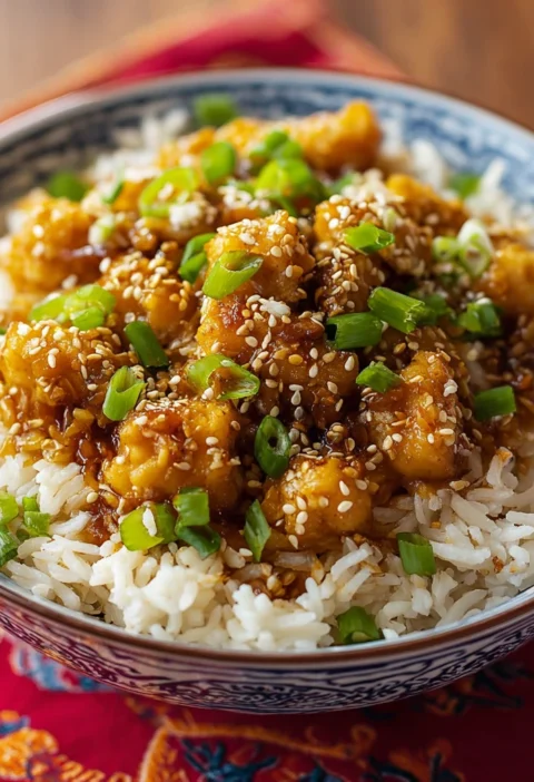 High Protein Asian Chicken Fried Rice