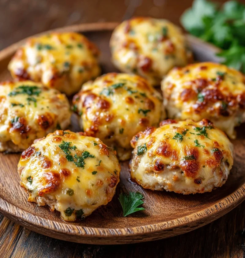 Irresistible Cheesy Garlic Butter Bites