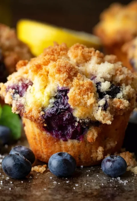 Lemon Blueberry Muffins