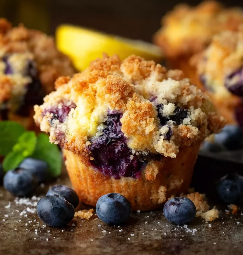 Lemon Blueberry Muffins