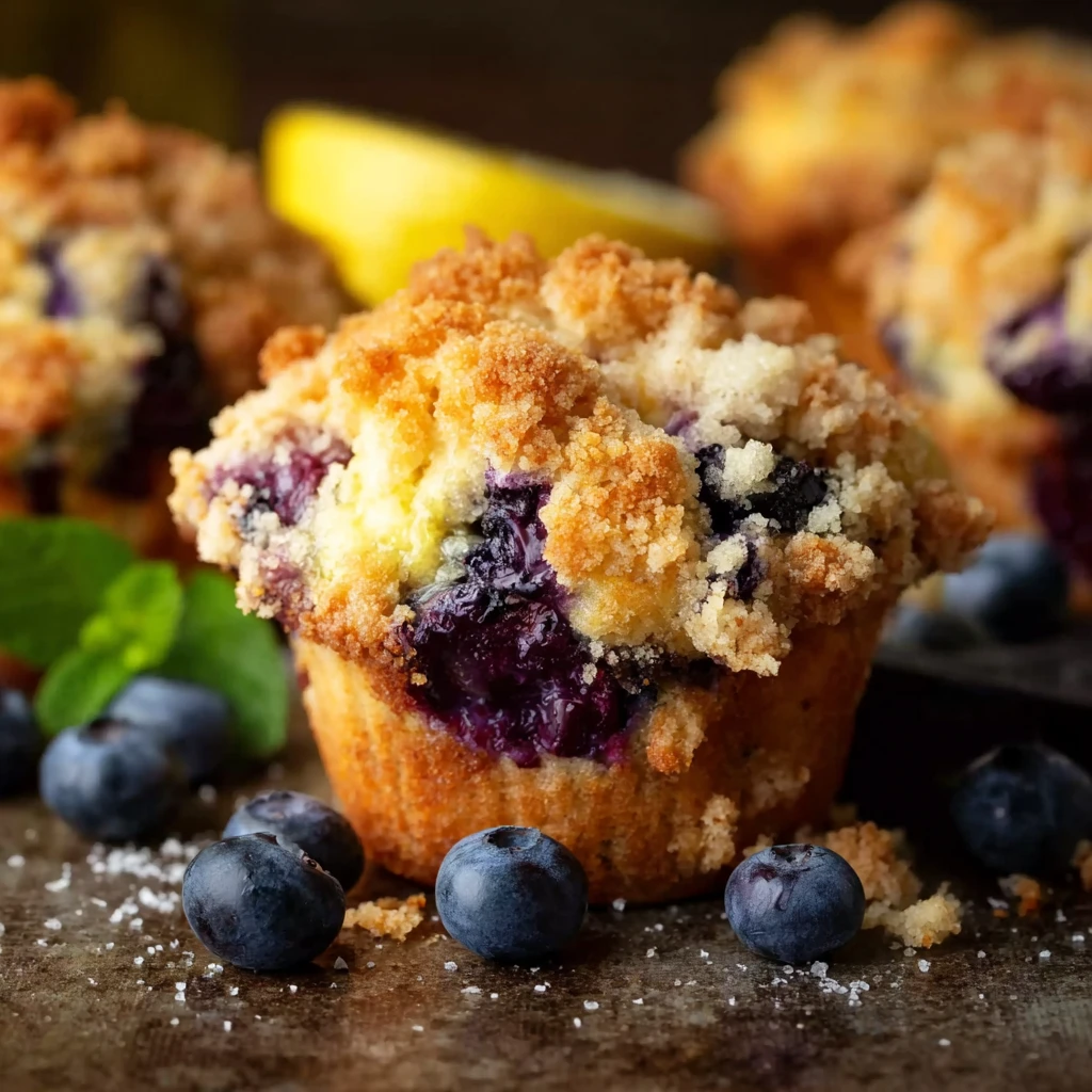 Lemon Blueberry Muffins