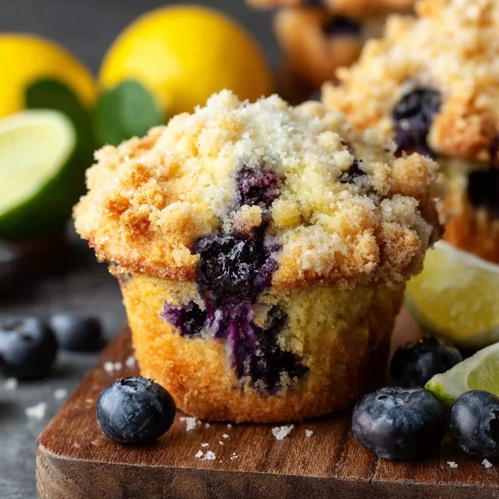 Lemon Blueberry Muffins