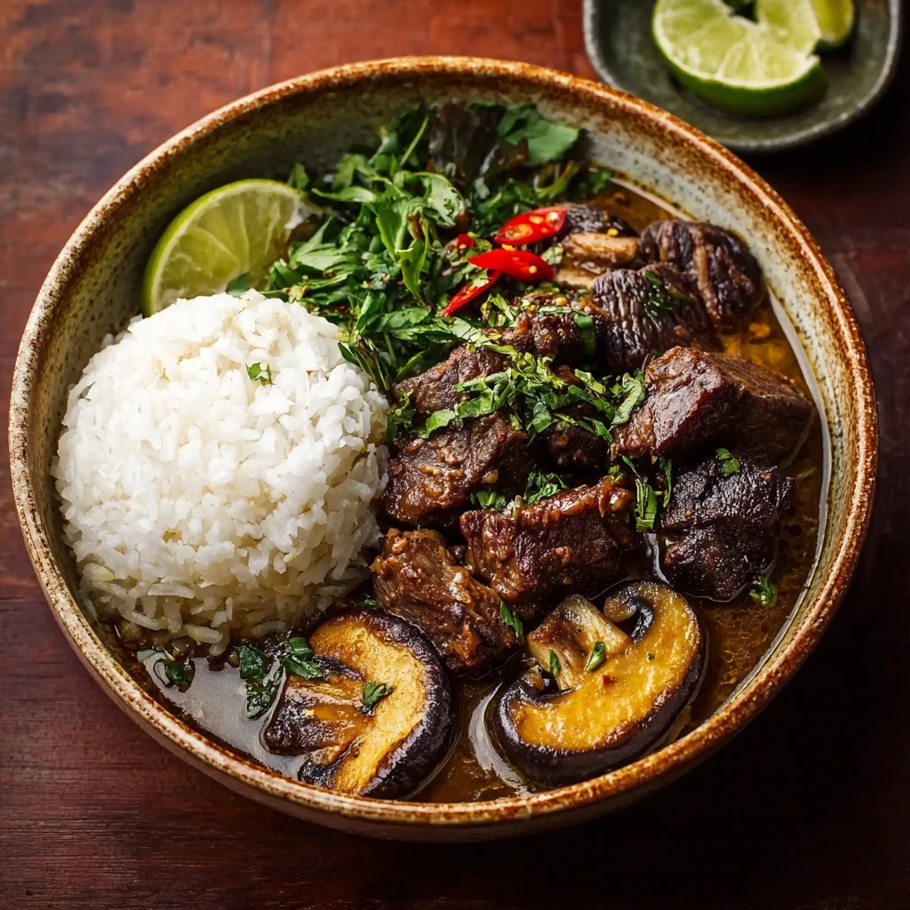 Lemongrass Coconut Braised Beef: A Cozy, Fragrant Comfort Dish