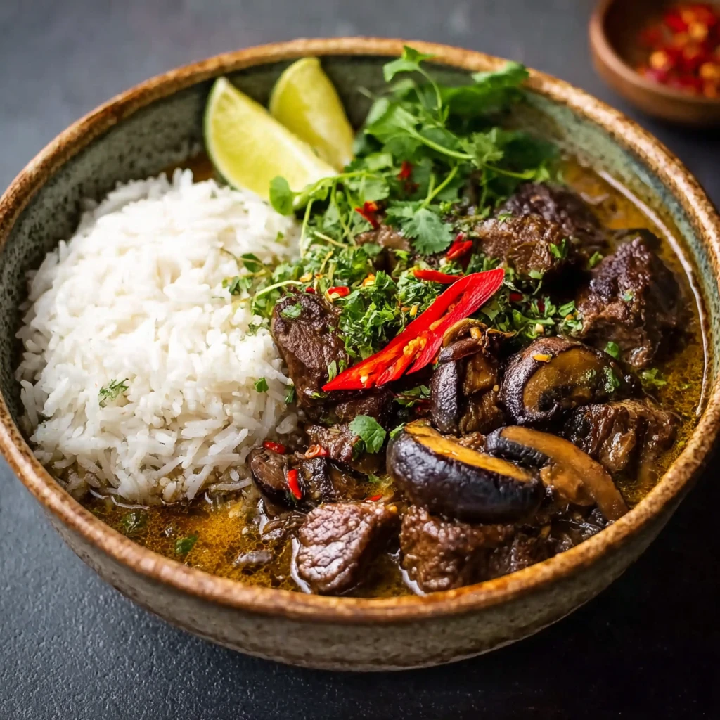 Lemongrass Coconut Braised Beef Cozy Fragrant Comfort Dish