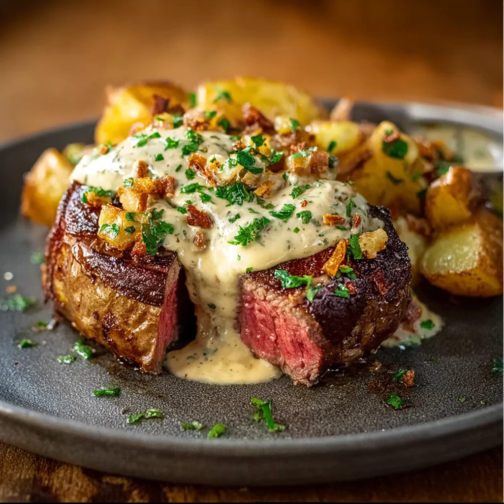 Loaded Steak Potato – The Ultimate Comfort Food Dinner