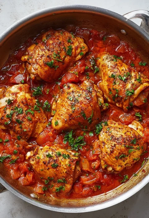 One Pan Paprika Chicken