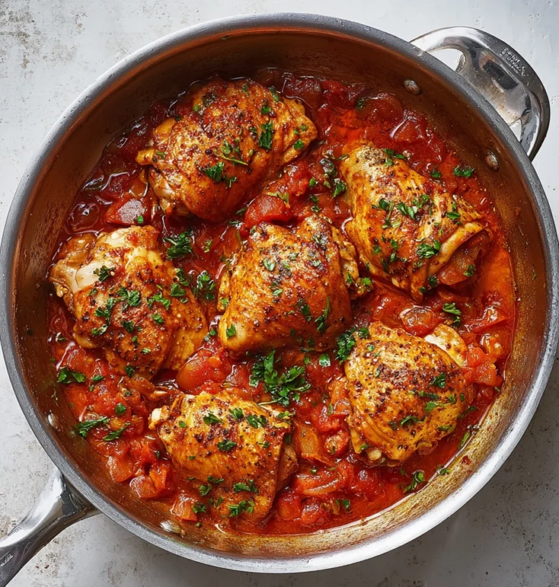 One Pan Paprika Chicken