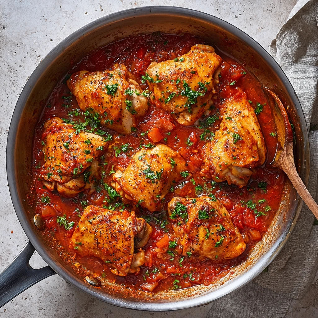 One Pan Paprika Chicken
