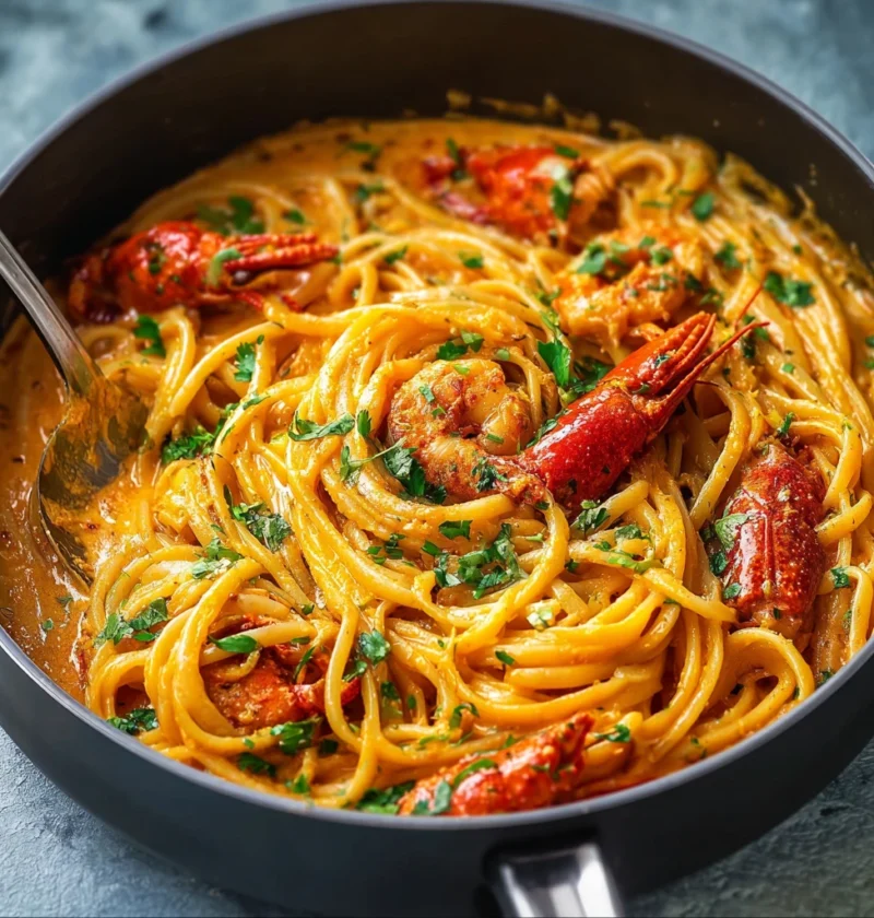 One Pot Crawfish Pasta Creamy Cajun Delight Home
