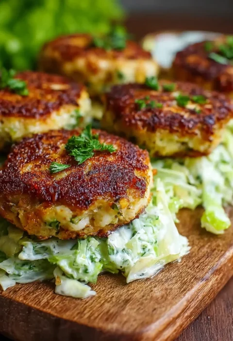 Oven Baked Cabbage Burgers