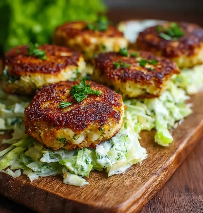 Oven Baked Cabbage Burgers