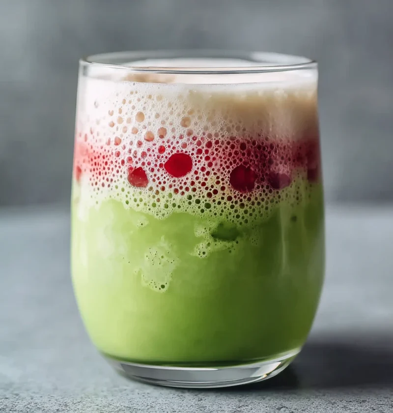 Raspberry Matcha Latte Creamy Boost Your Day